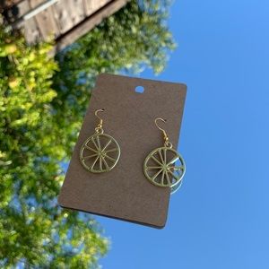 handmade lemon earrings🍋